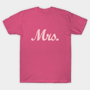 Mrs. Millennium Pink T-Shirt